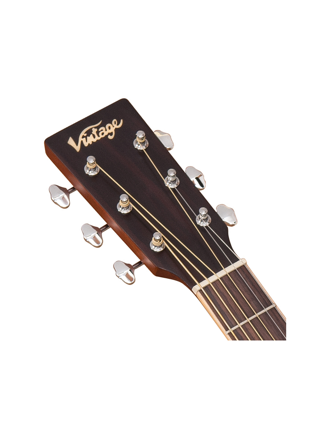 V501 Guitarra Acústica Vintage  10