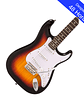 E6 Guitarra Eléctrica Stratocaster Sunburst Encore  - Miniatura 1