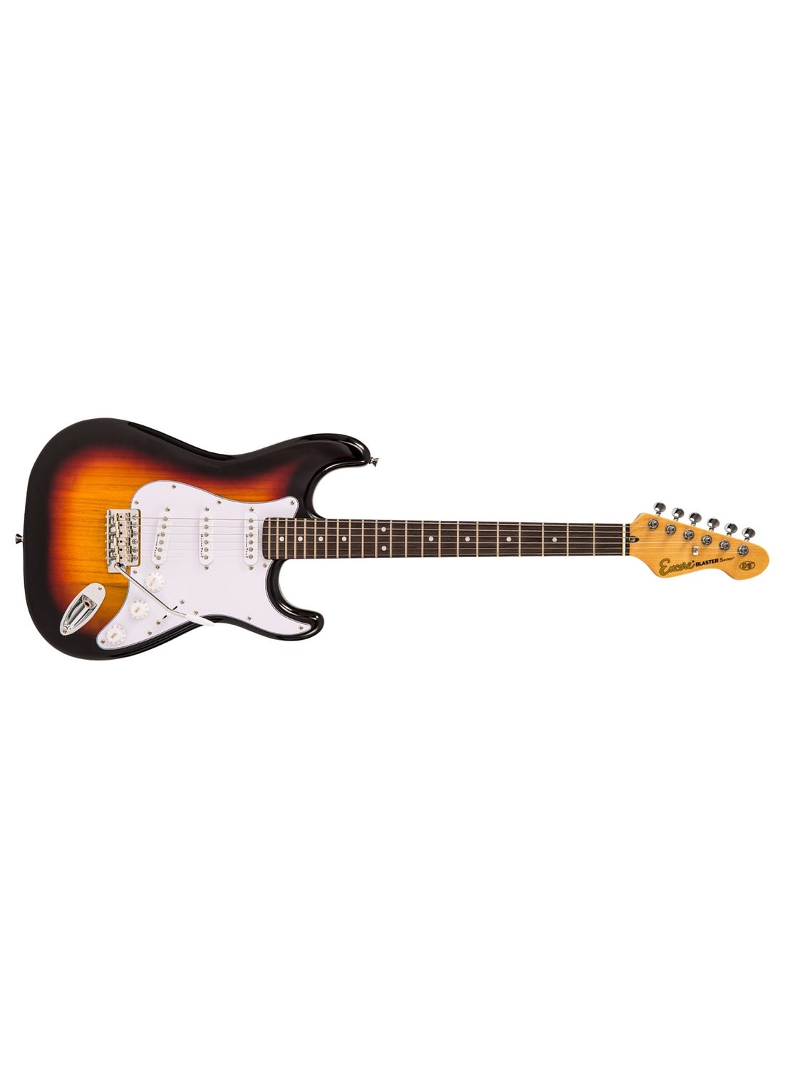 E6 Guitarra Eléctrica Stratocaster Sunburst Encore  3