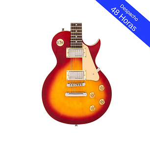 E99 Guitarra Eléctrica Sunburst Red Encore 