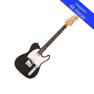  E2 Guitarra Eléctrica Telecaster Black Encore