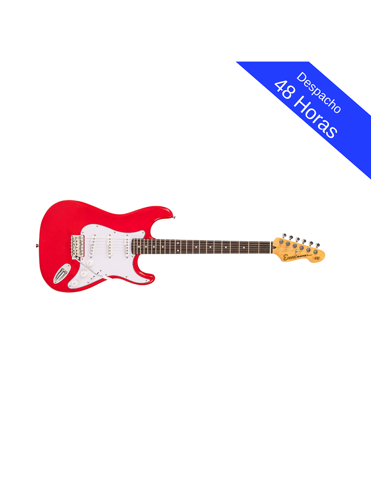  E6 Guitarra Eléctrica Stratocaster Red Encore 1