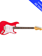  E6 Guitarra Eléctrica Stratocaster Red Encore - Miniatura 1