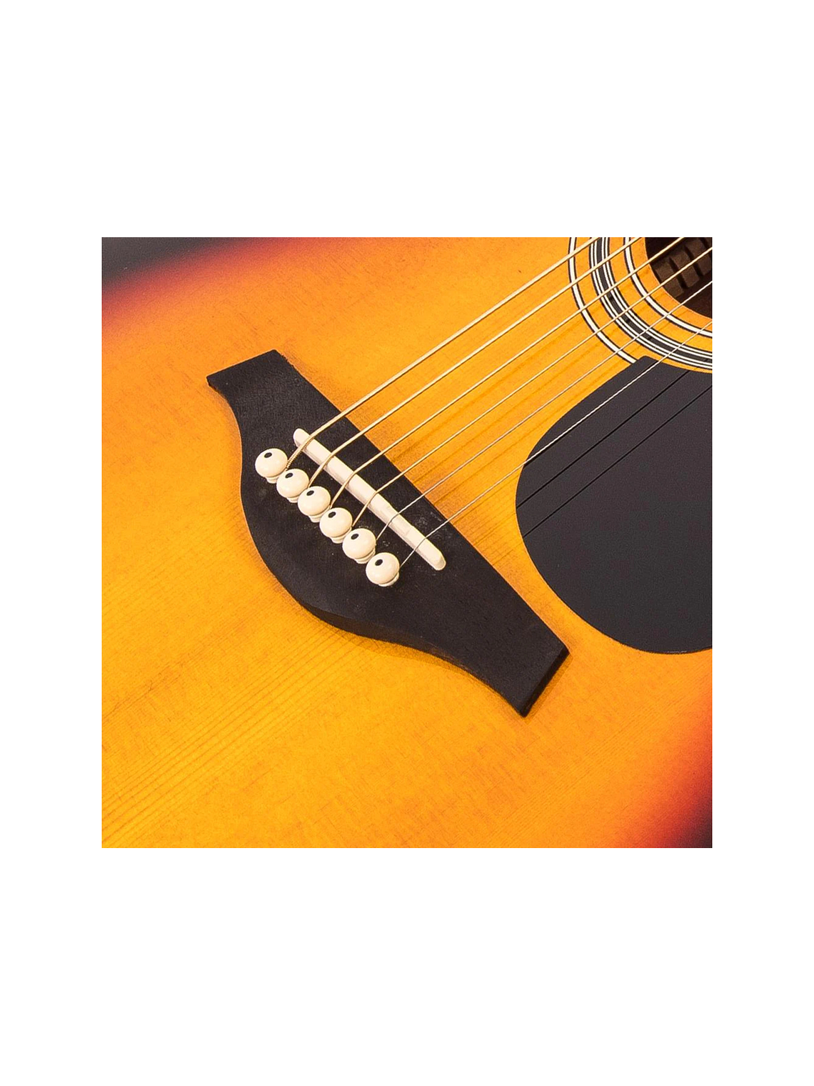 V300 Guitarra Acústica Vintage  7