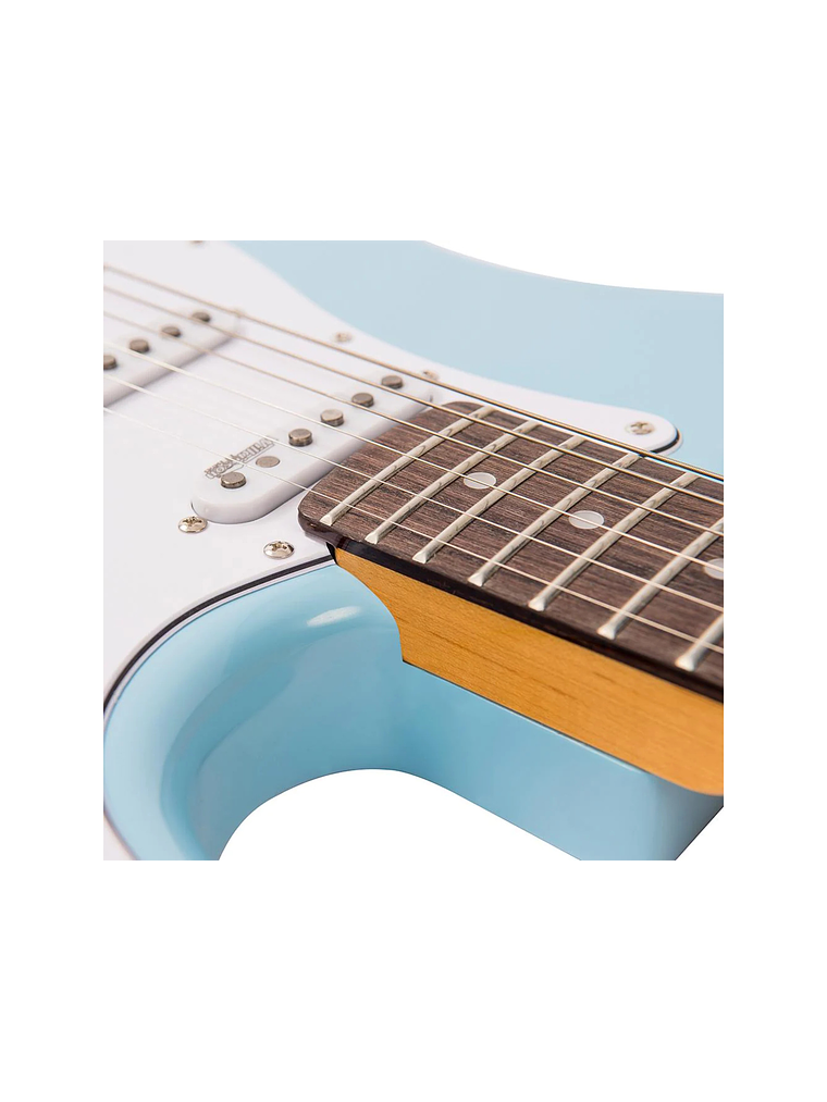 Reissued V6 Guitarra Eléctrica Blue Sky Vintage  4