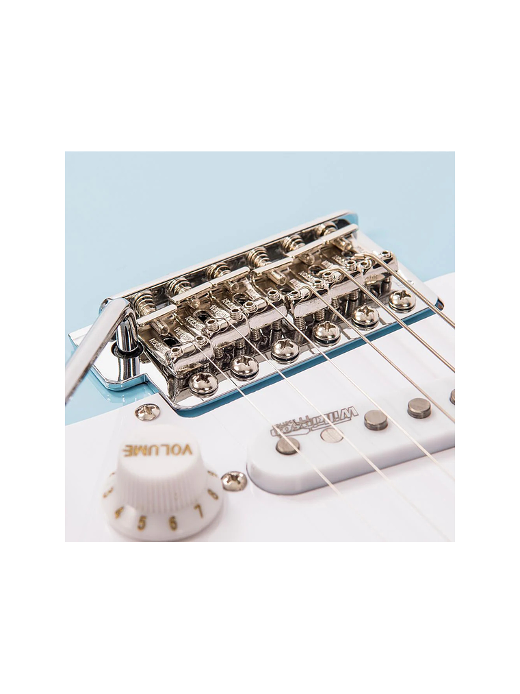 Reissued V6 Guitarra Eléctrica Blue Sky Vintage  5