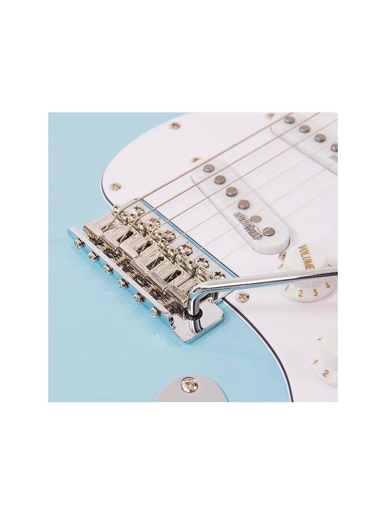 Reissued V6 Guitarra Eléctrica Blue Sky Vintage  7