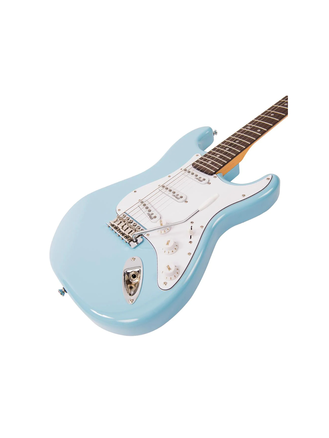 Reissued V6 Guitarra Eléctrica Blue Sky Vintage  3