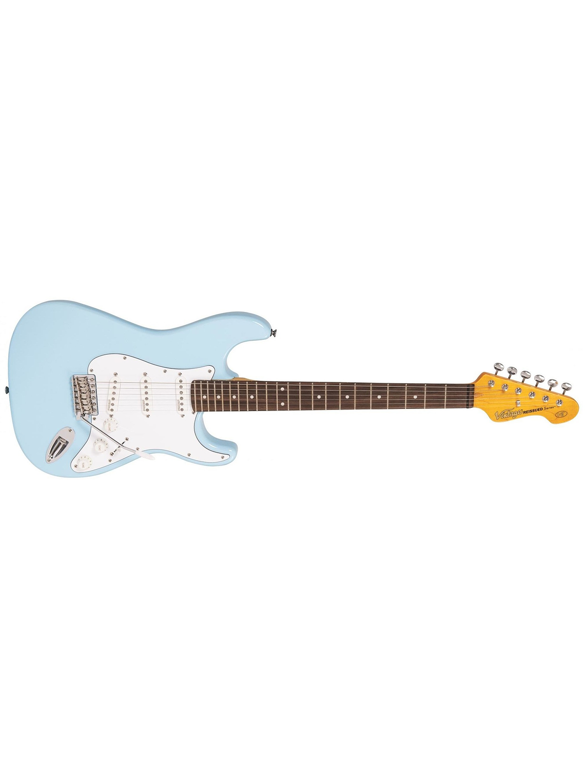 Reissued V6 Guitarra Eléctrica Blue Sky Vintage  2
