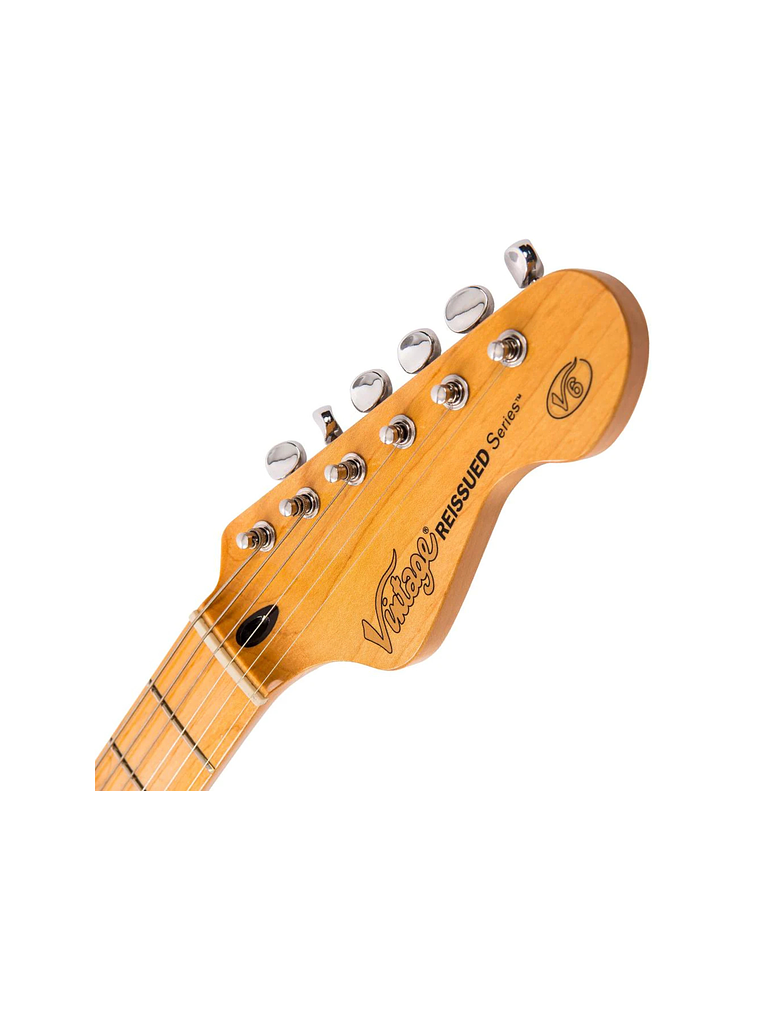  Reissued V6M Guitarra Eléctrica Natural Vintage 8