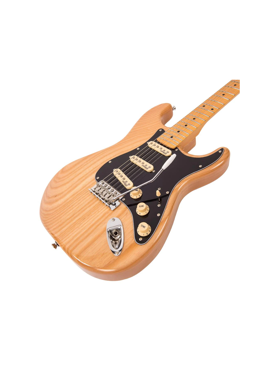  Reissued V6M Guitarra Eléctrica Natural Vintage 3