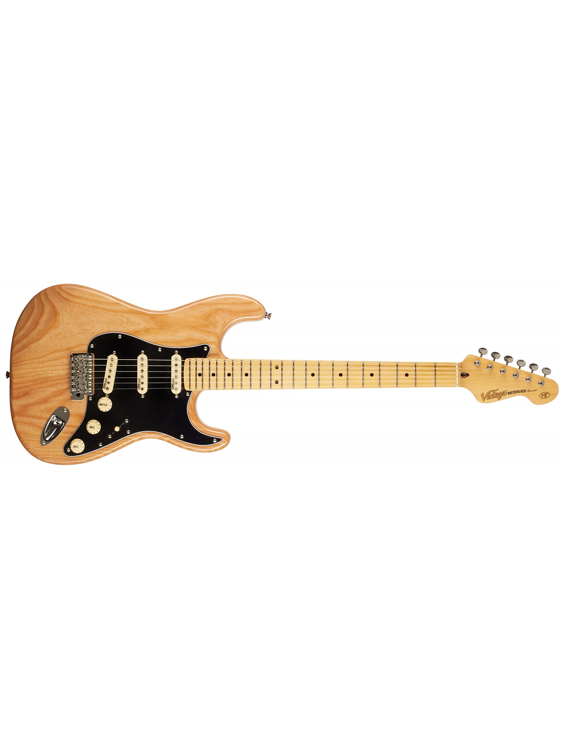  Reissued V6M Guitarra Eléctrica Natural Vintage 2