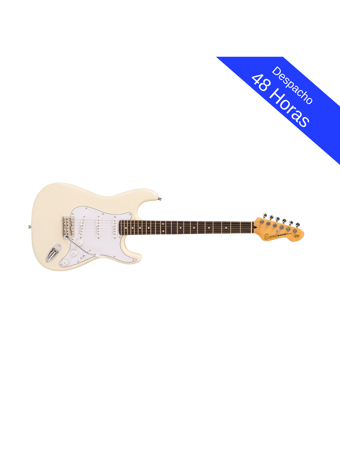 E6 Guitarra Eléctrica Stratocaster White Encore 1