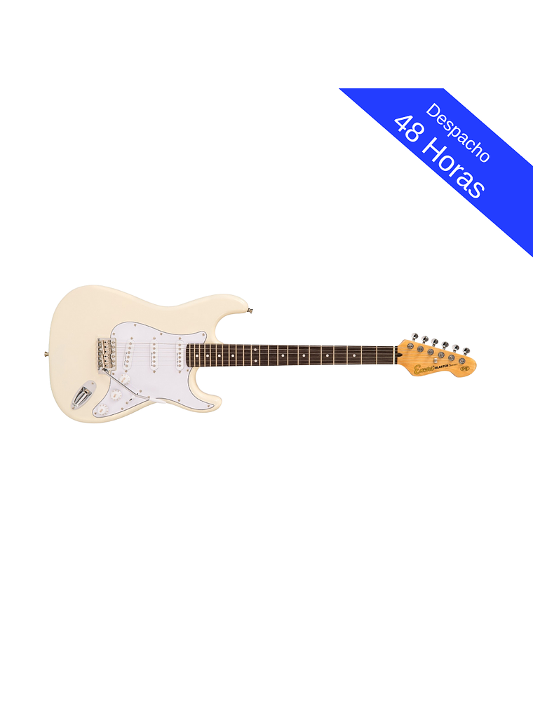 E6 Guitarra Eléctrica Stratocaster White Encore 1