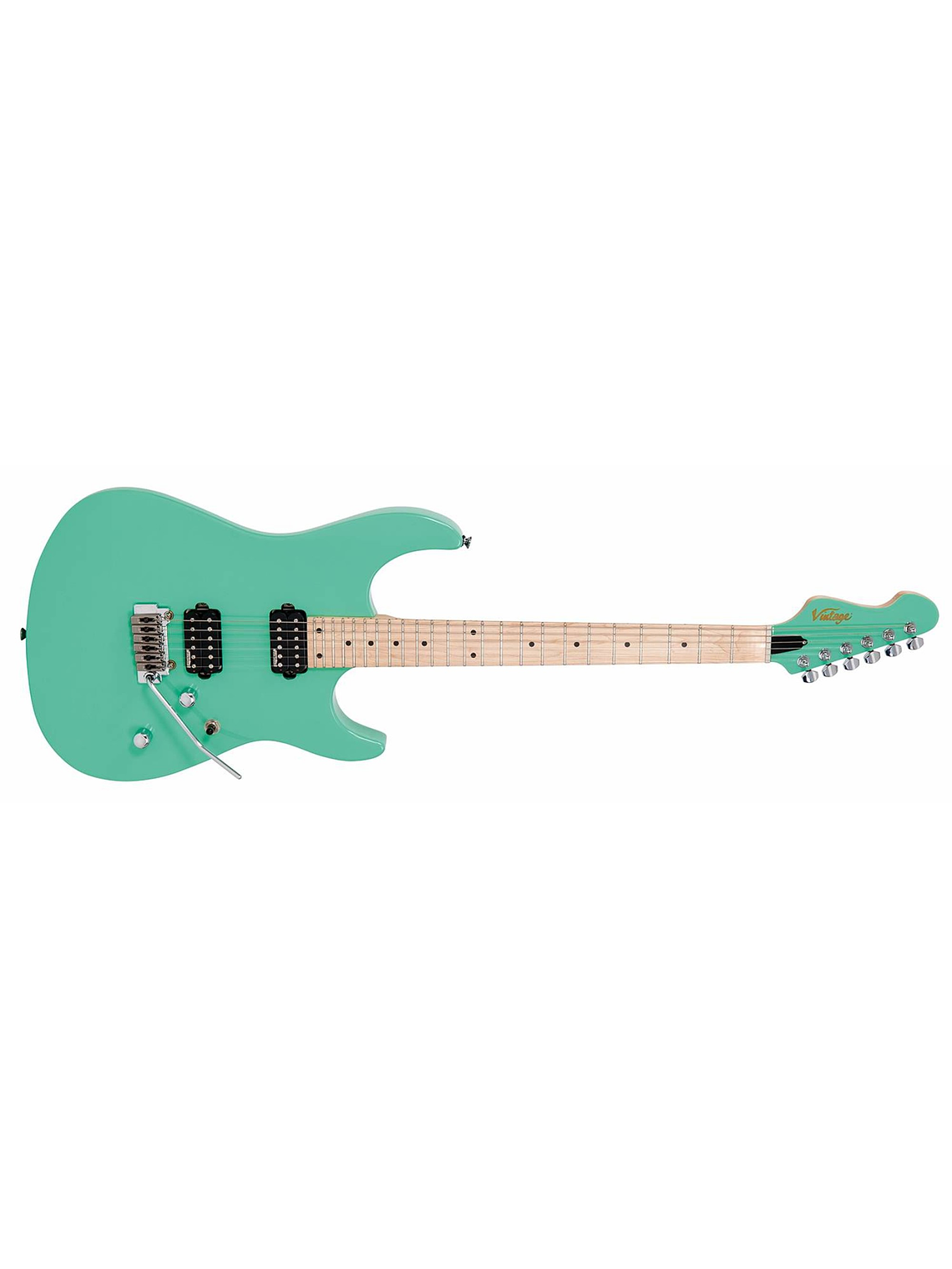 Reissued V6M24 Guitarra Eléctrica Green Vintage 2