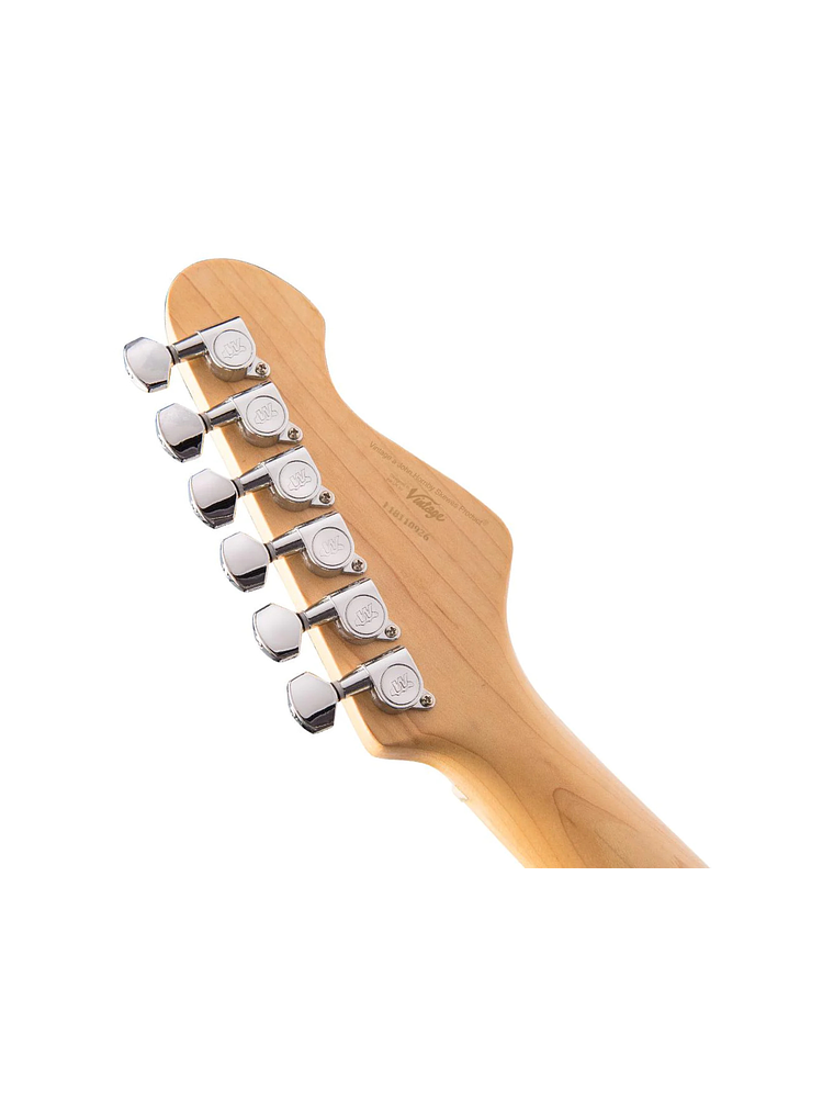  Reissued V6M24 Guitarra Eléctrica Yellow Vintage 7