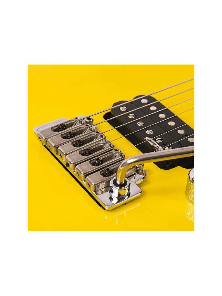  Reissued V6M24 Guitarra Eléctrica Yellow Vintage 9