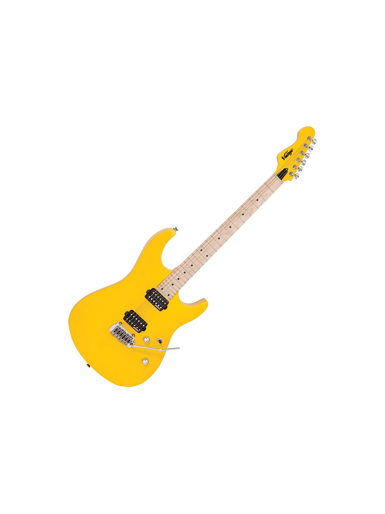 Reissued V6M24 Guitarra Eléctrica Yellow Vintage 3