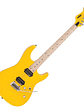  Reissued V6M24 Guitarra Eléctrica Yellow Vintage - Miniatura 3