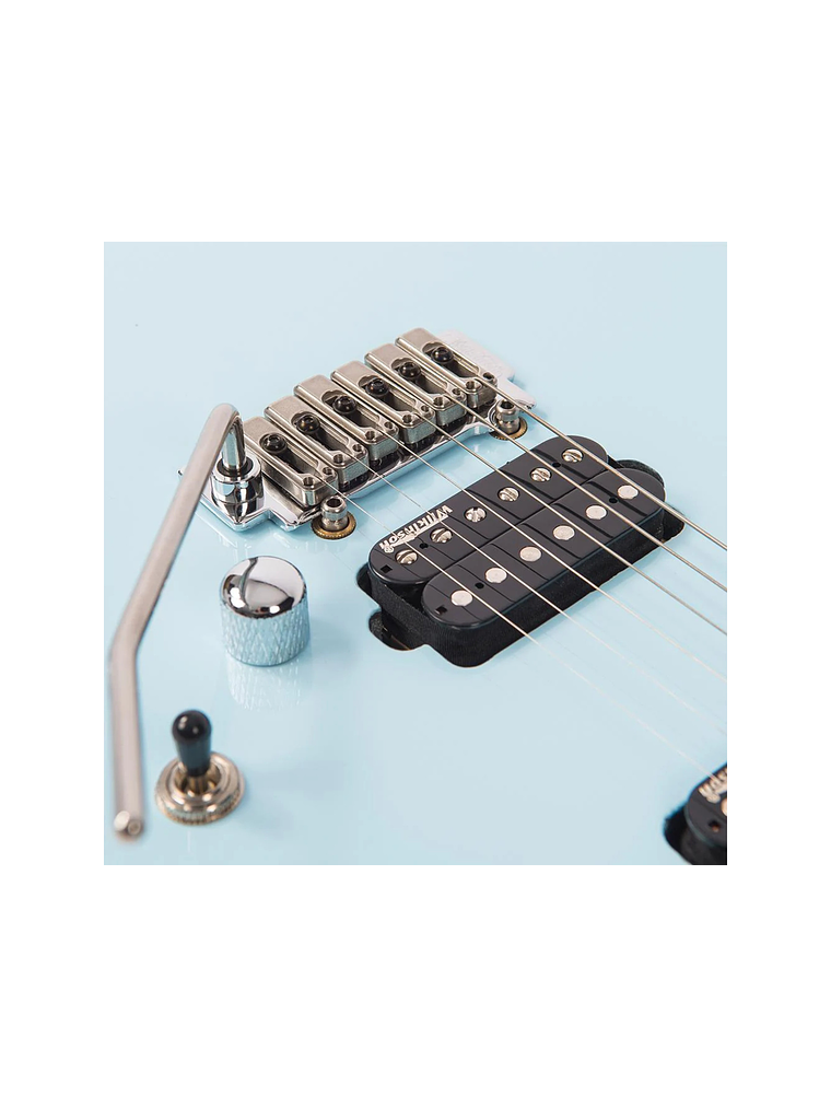  Reissued V6M24 Guitarra Eléctrica Blue Sky Vintage  9