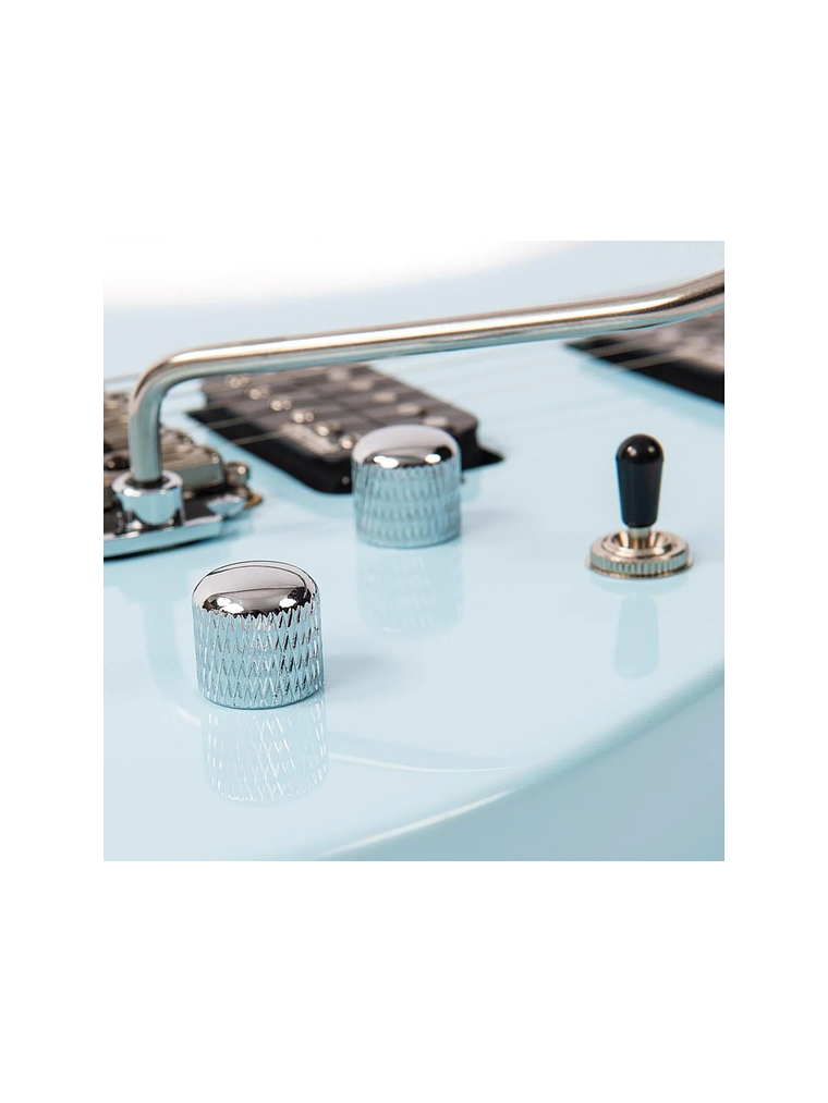  Reissued V6M24 Guitarra Eléctrica Blue Sky Vintage  10