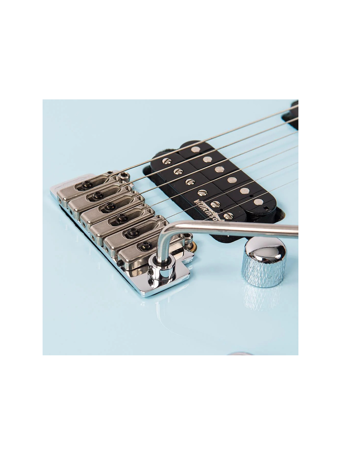  Reissued V6M24 Guitarra Eléctrica Blue Sky Vintage  11