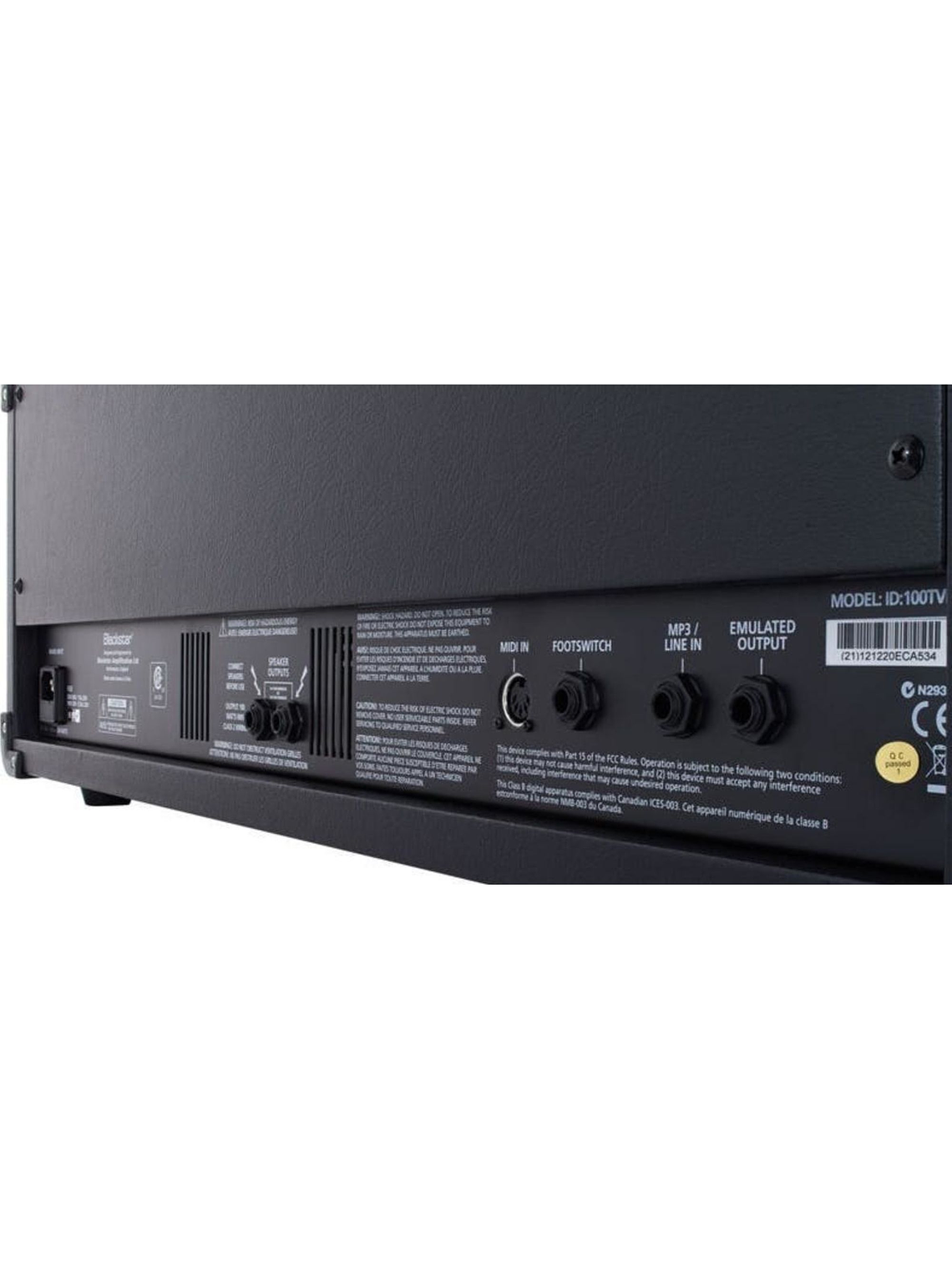 Id:100Tvp Cabezal Amplificador De Guitarra Eléctrica Blackstar  2