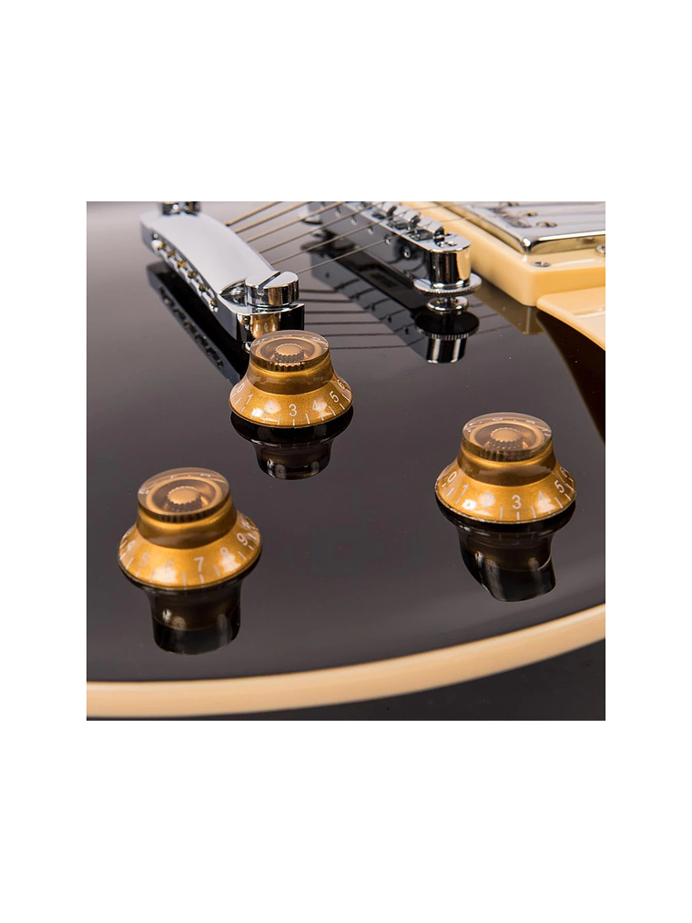 Reissued V100 Guitarra Eléctrica Gloss Black Vintage  8