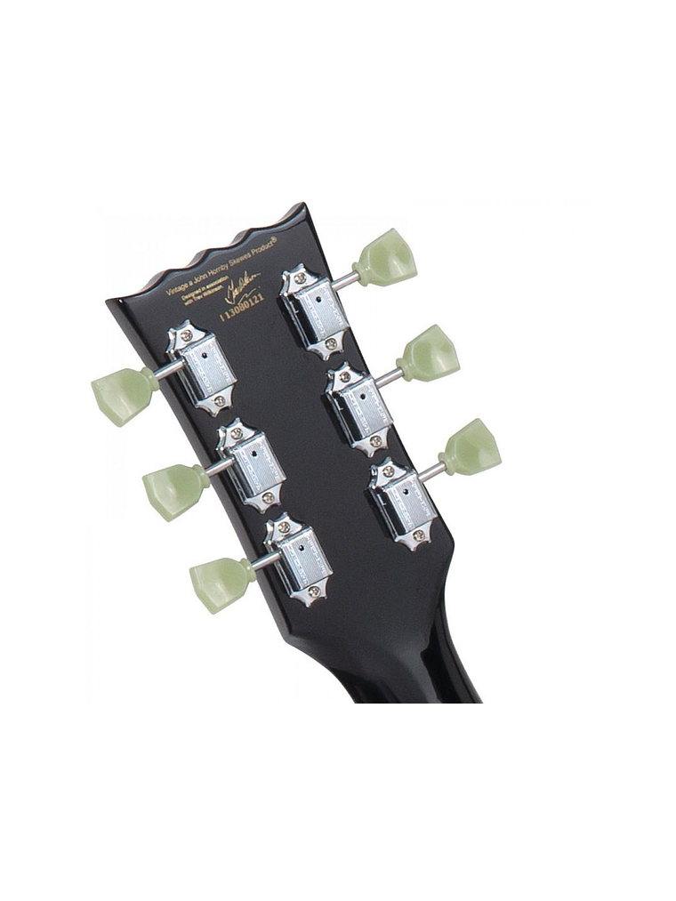 Reissued V100 Guitarra Eléctrica Gloss Black Vintage  6