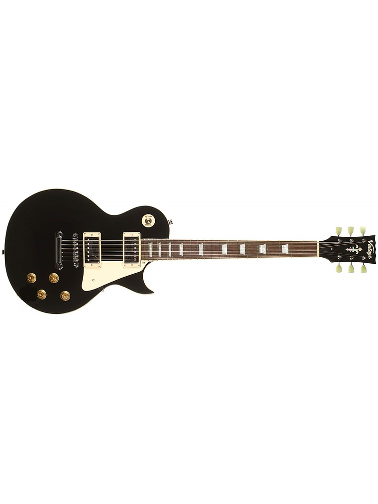 Reissued V100 Guitarra Eléctrica Gloss Black Vintage  1