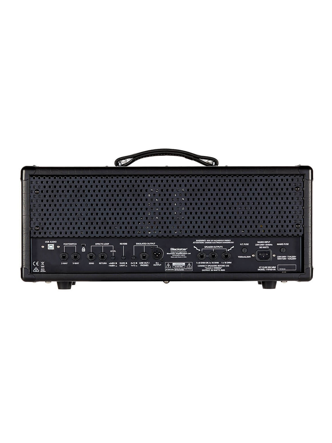 Ht-Club 50 Cabezal Amplificador De Guitarra Eléctrica Blackstar  4