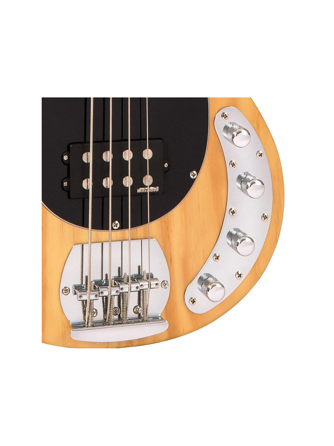 V964 Active Bass Bajo Eléctrico Vintage  5