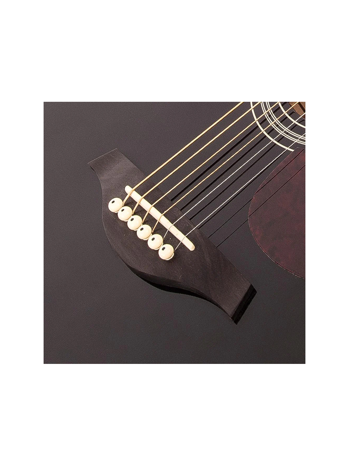 V300 Guitarra Acústica Satin Black Vintage  5