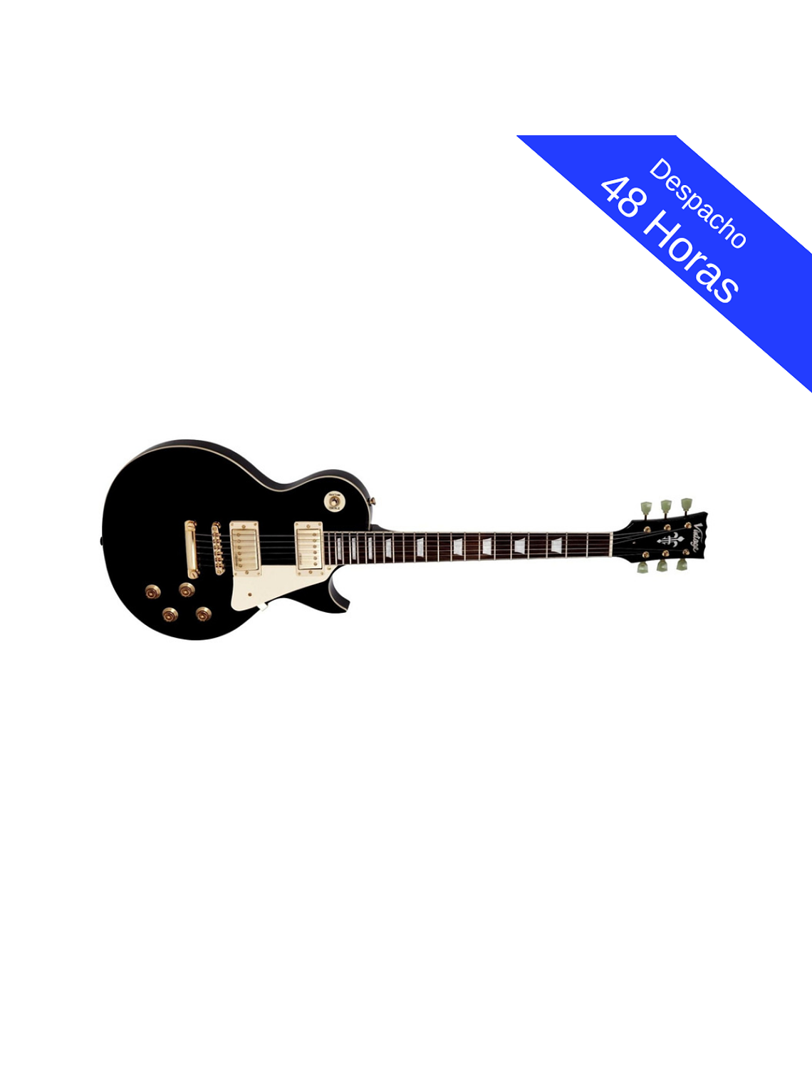  Reissued V100 Guitarra Eléctrica Black Vintage 1