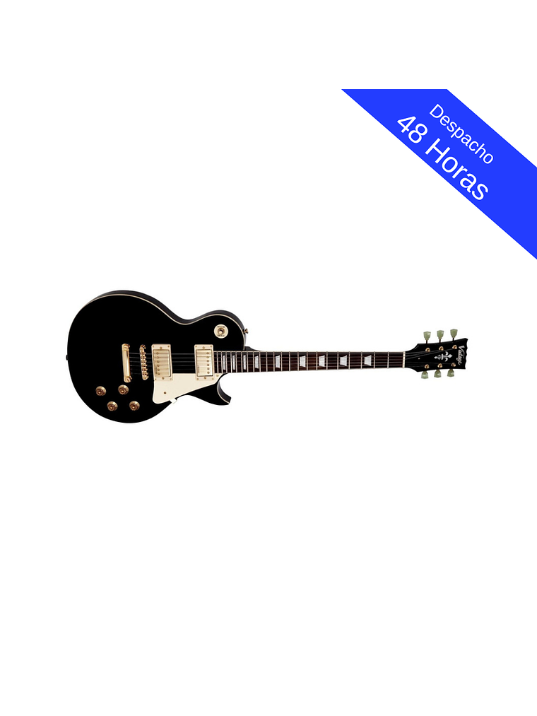  Reissued V100 Guitarra Eléctrica Black Vintage 1