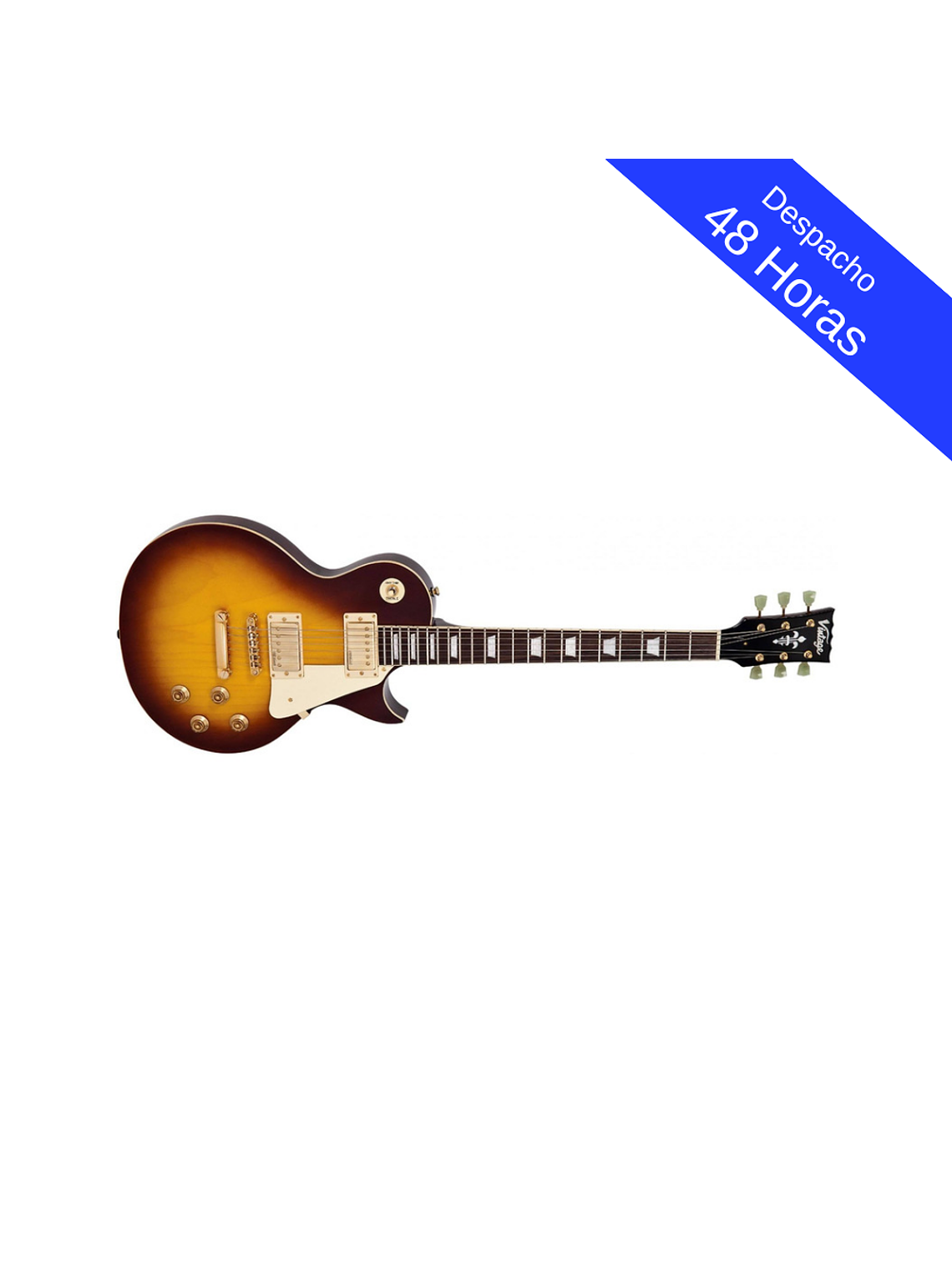  Reissued V100 Guitarra Eléctrica Sunburst Vintage 1