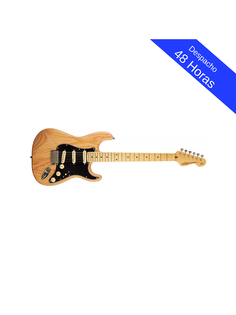  Reissued V6M Guitarra Eléctrica Natural Vintage 1