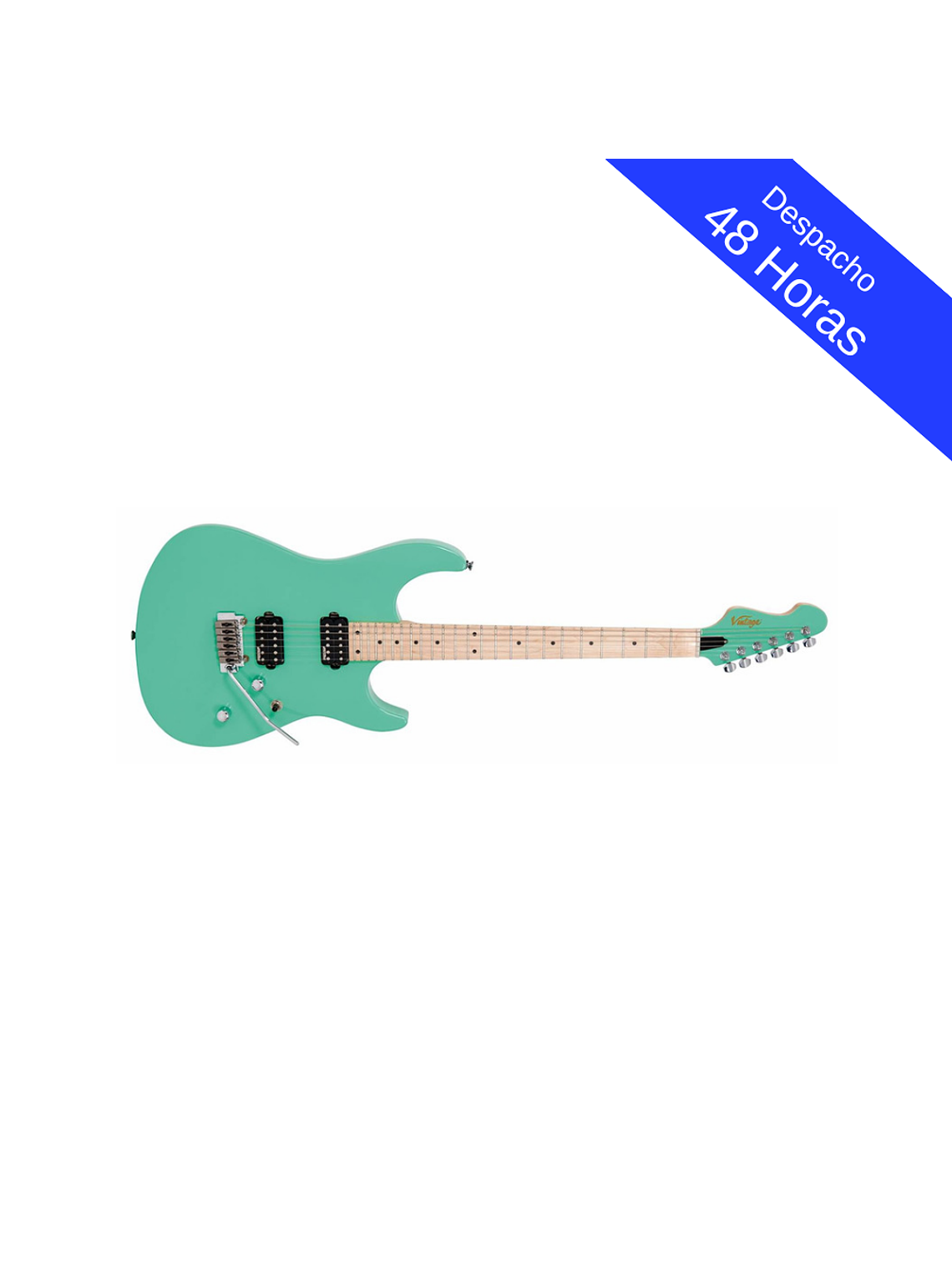 Reissued V6M24 Guitarra Eléctrica Green Vintage 1