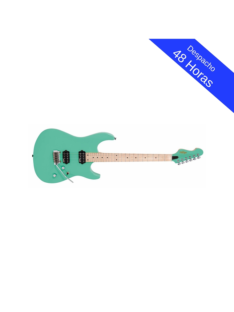 Reissued V6M24 Guitarra Eléctrica Green Vintage 1