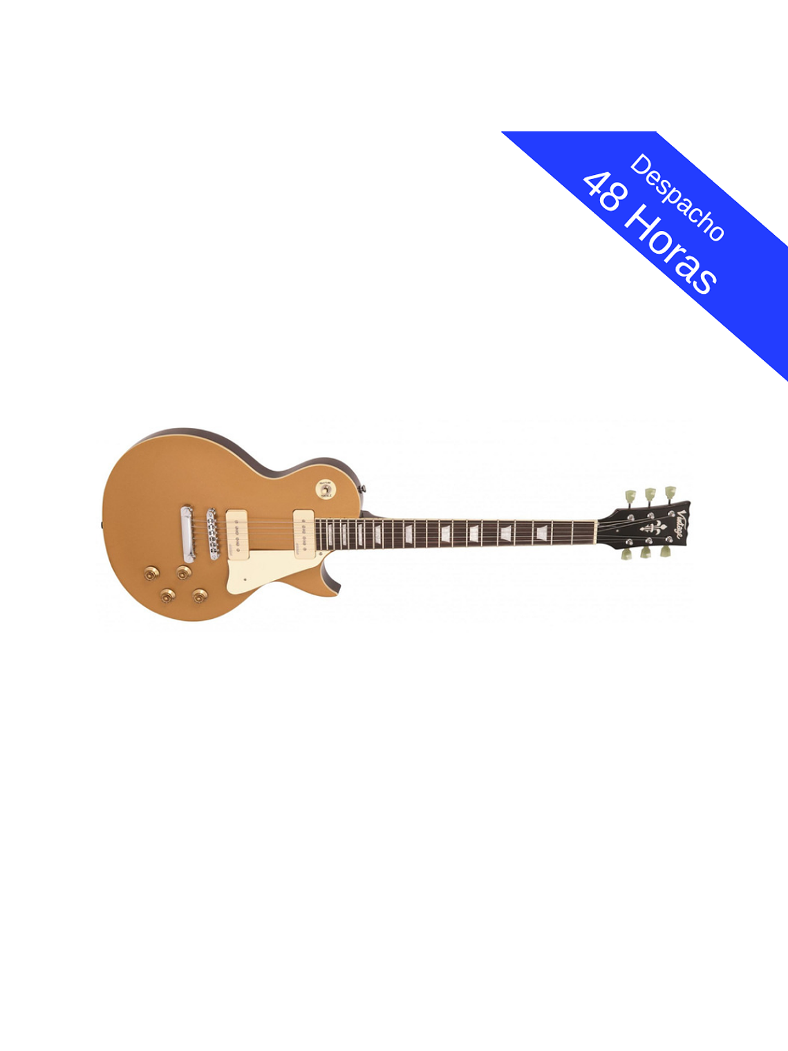 Reissued V100 Guitarra Eléctrica Gold Vintage 1