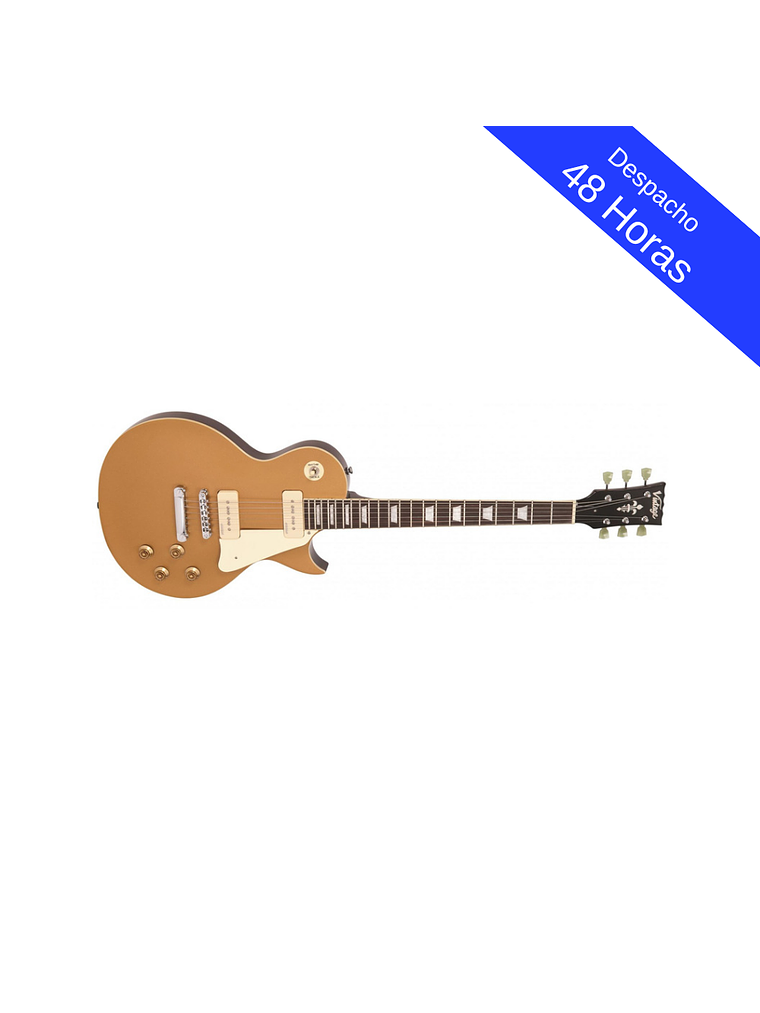 Reissued V100 Guitarra Eléctrica Gold Vintage 1