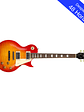 Reissued V100Nb Guitarra Eléctrica Sunburst Red Vintage  - Miniatura 1