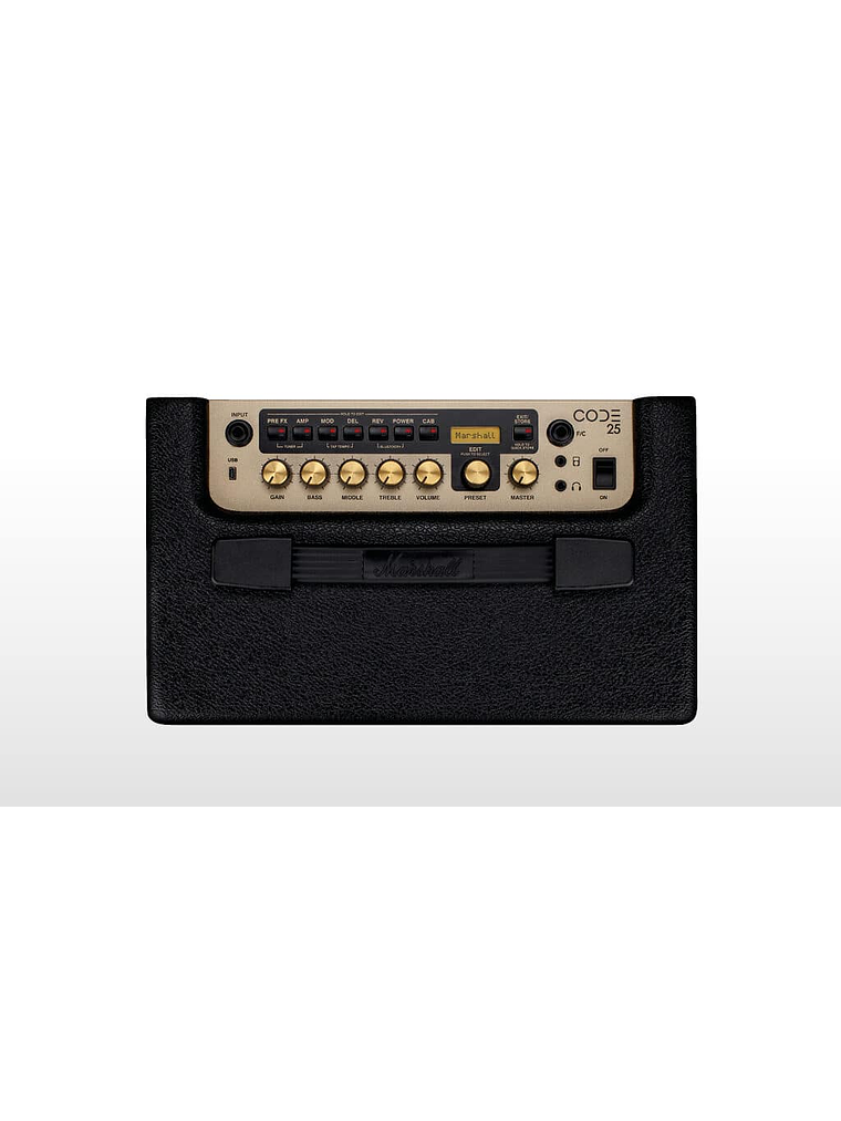 CODE 25 Amplificador Guitarra Eléctrica 1X10