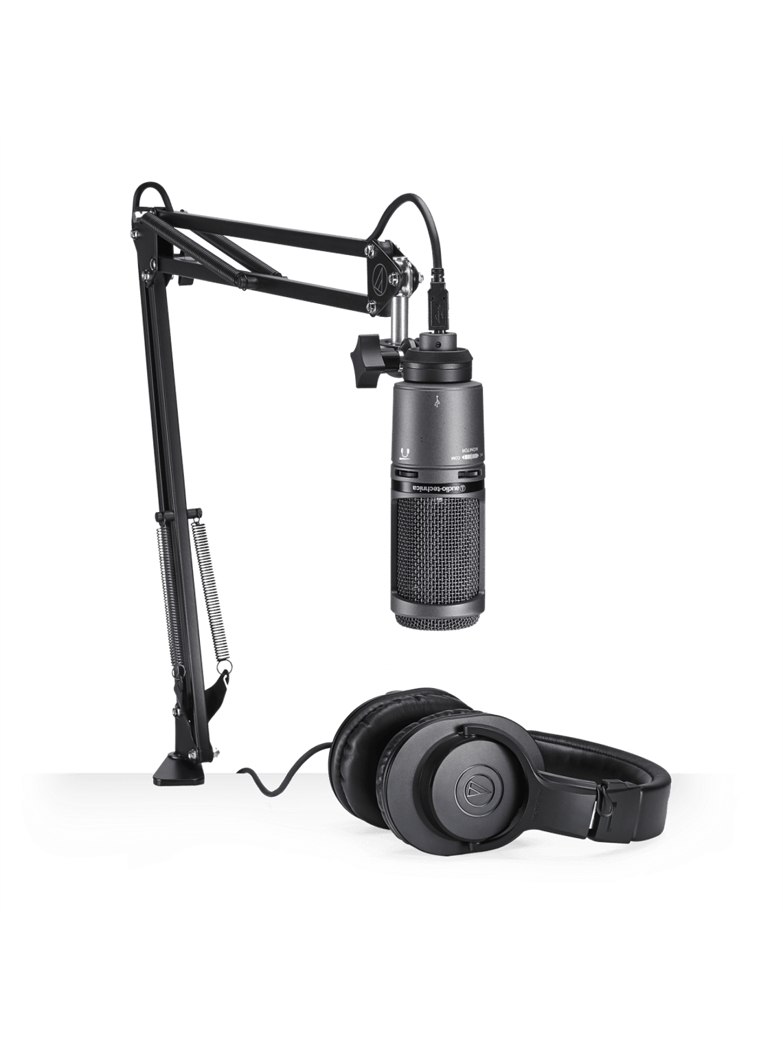 Pack Micrófono Condensador USB AT2020USB+PK Audio-Technica 1