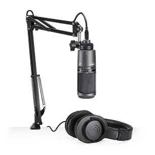 Pack Micrófono Condensador USB AT2020USB+PK Audio-Technica
