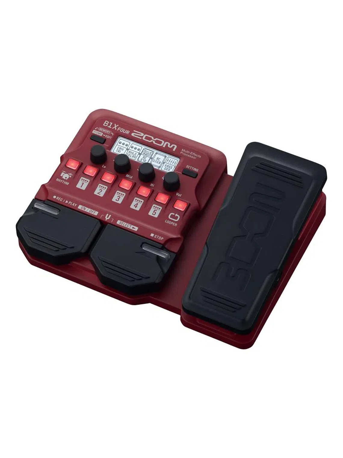 Pedalera multiefecto para bajo Zoom B1X FOUR - Pedal de expresión 1