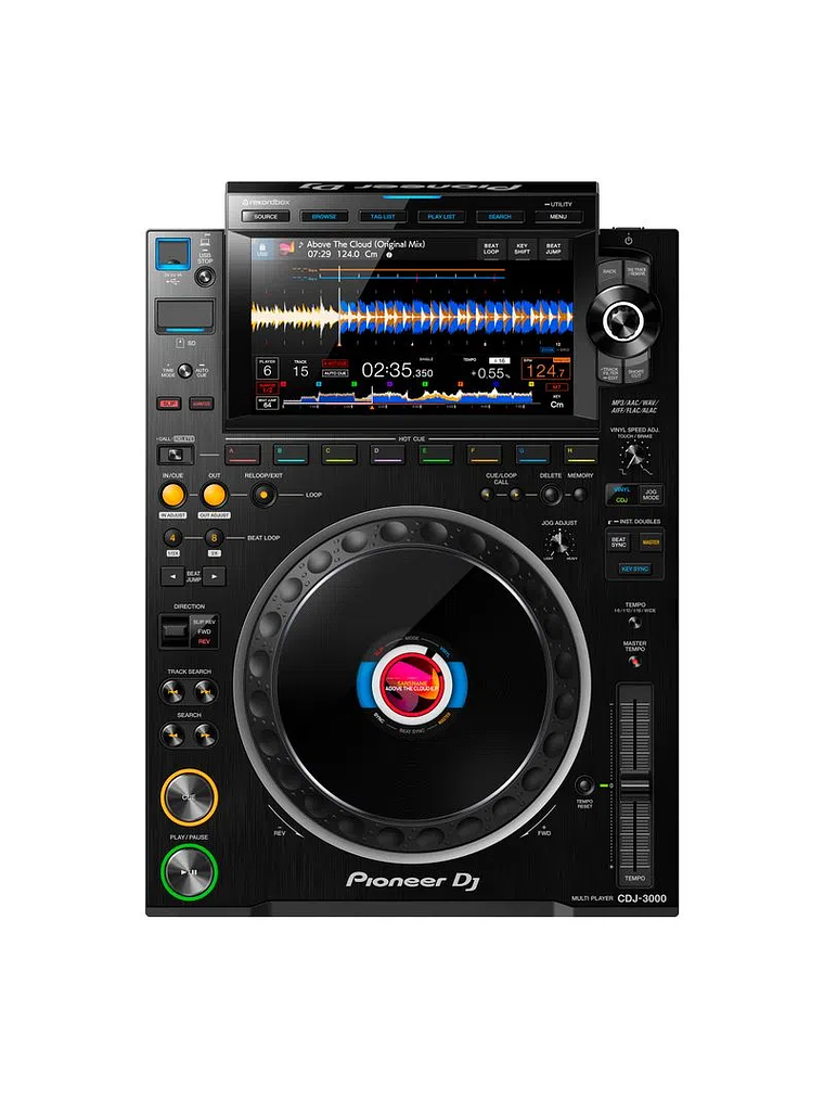 CDJ-3000 Pioneer DJ Reproductor multimedia profesional de DJ 1