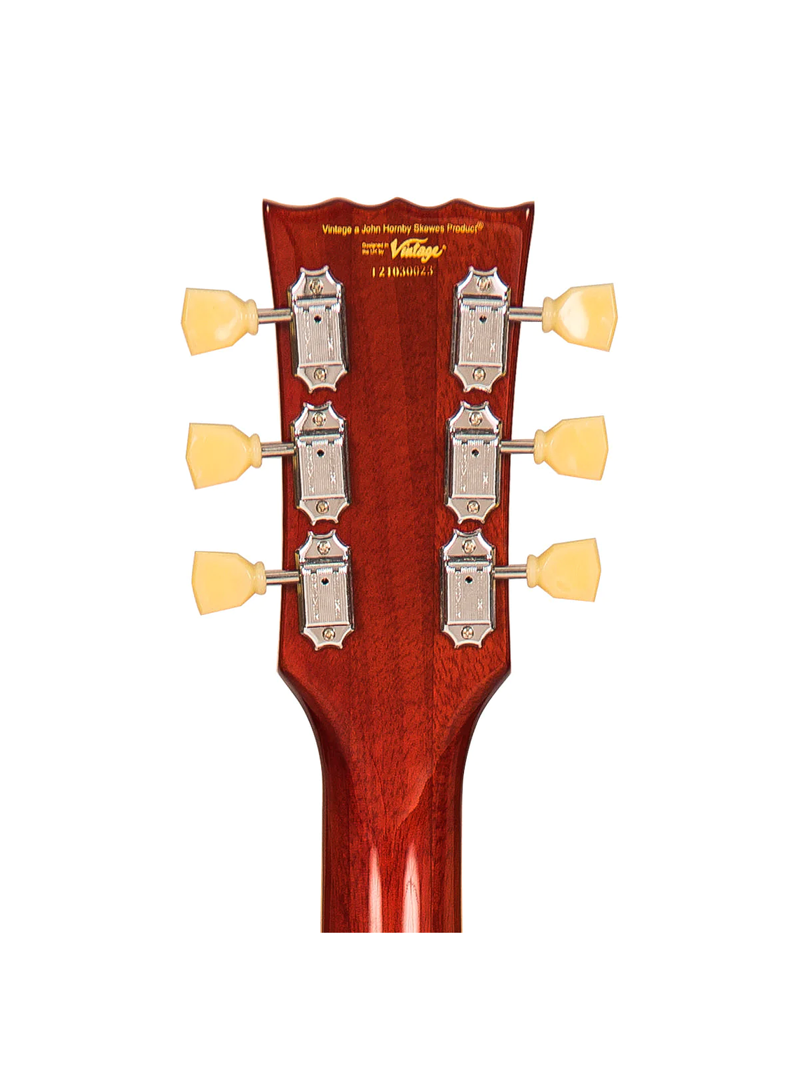 Reissued V100AFD Guitarra Eléctrica Flamed Amber VINTAGE  3