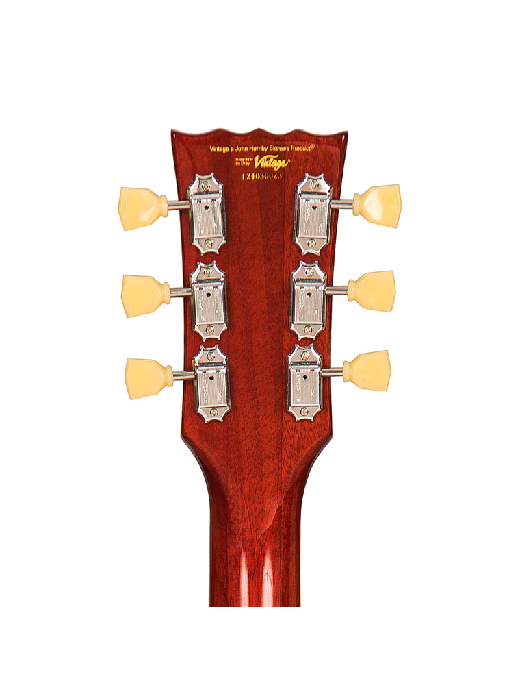 Reissued V100AFD Guitarra Eléctrica Flamed Amber VINTAGE  3