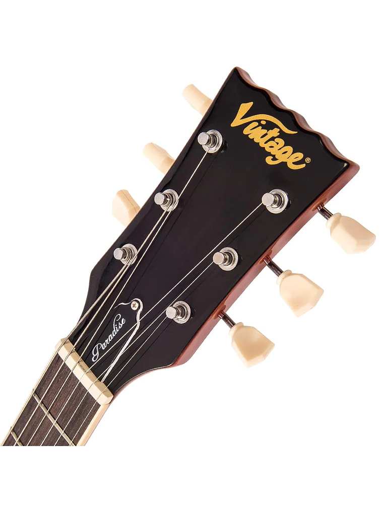 Reissued V100AFD Guitarra Eléctrica Flamed Amber VINTAGE  10
